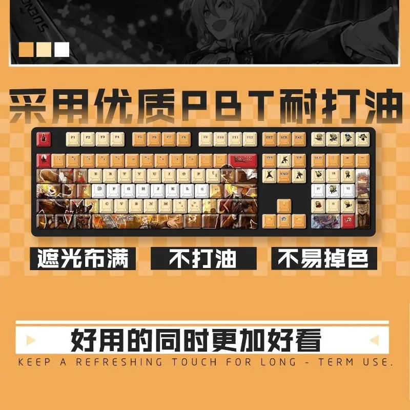 Gaming Accessories Keyboards - Tema Game Mechanical Keyboard Keycap 122