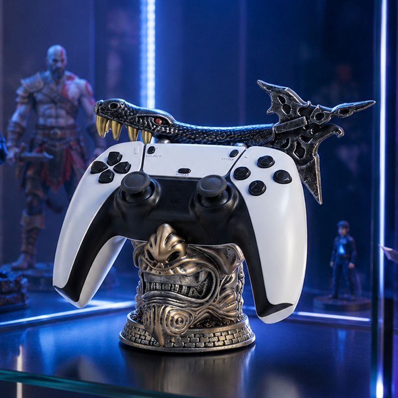 Gaming Accessories Desktop - Dudukan Pengontrol Game Resin Imitasi Kreatif