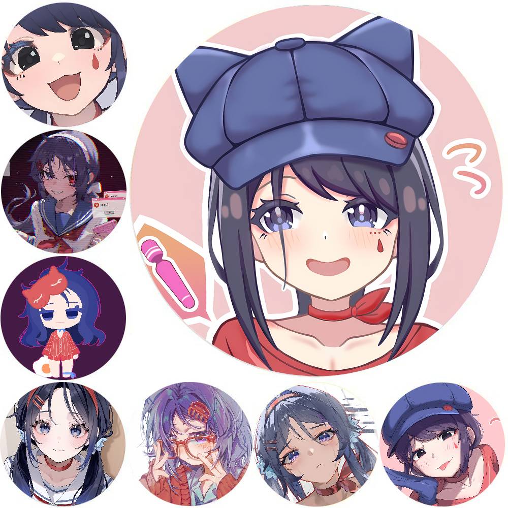 Gaming Accessories Bag - Lencana Logam Kawaii Pretty Hot Mita