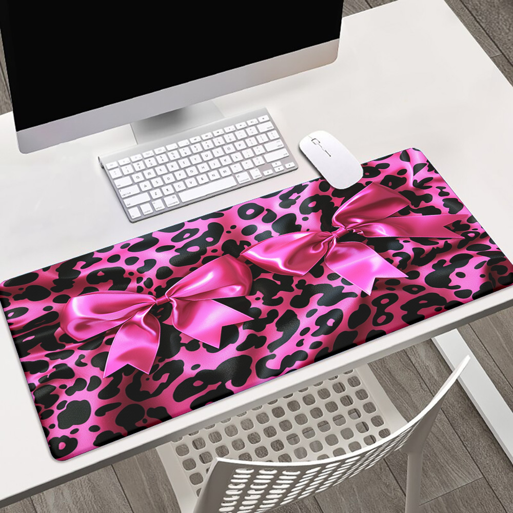 Gaming Accessories Brands - Alas Mouse Gaming Motif Leopard Pink
