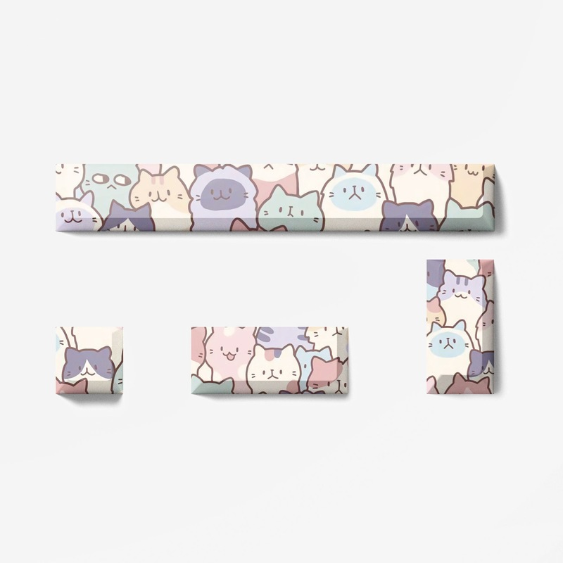 Keycaps PBT Hot-Sublimation Ta - Gaming Set Accessories ulasan dan harga