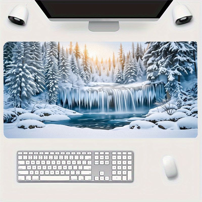 Alas Mouse Besar Winter Snowsc - Gaming Accessories Brands ulasan dan harga