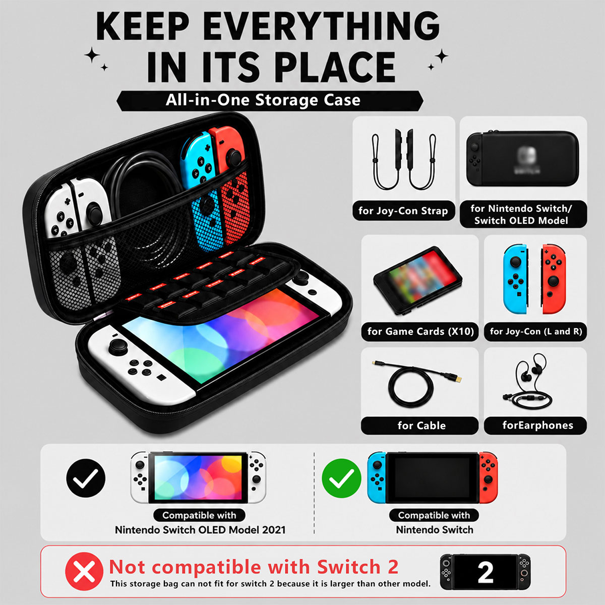 Tas Penyimpanan Aksesoris Gami - Gaming Accessories Bag ulasan dan harga