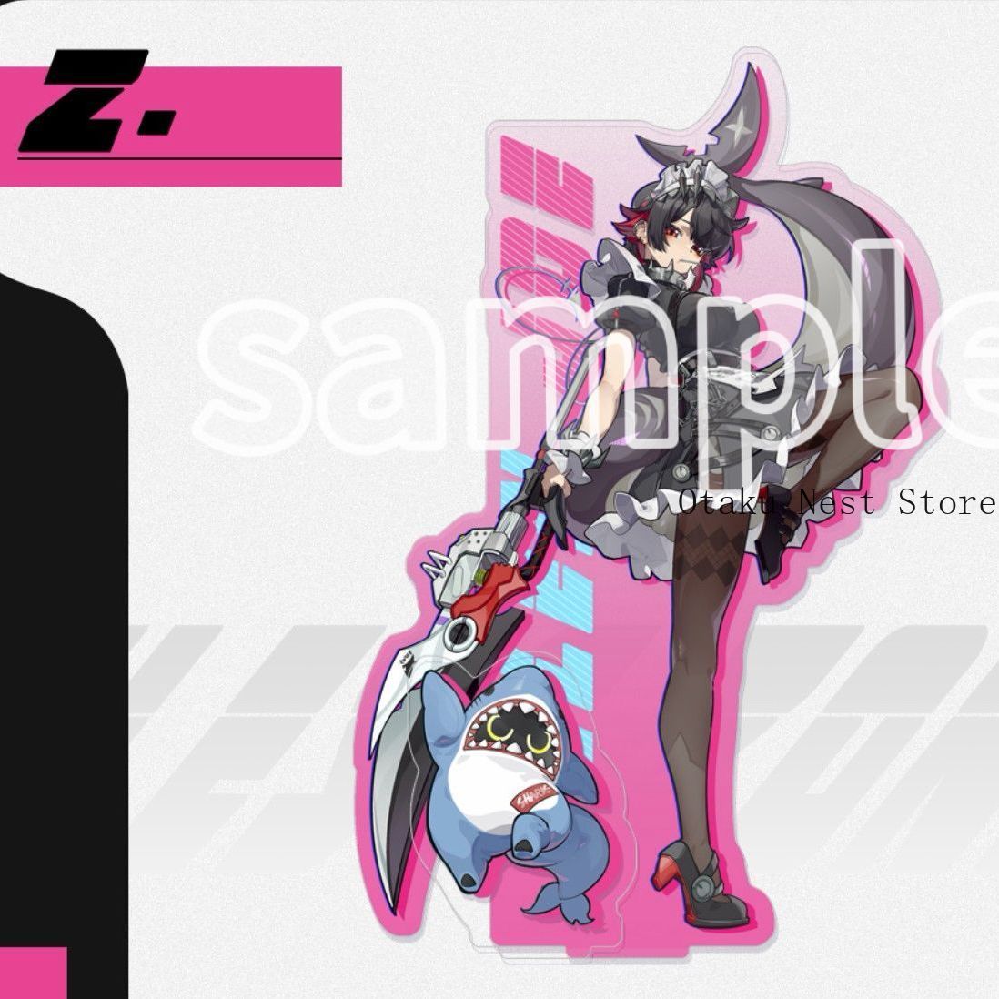 Anime Game Zenless Zone Zero A - Gaming Accessories Stand ulasan dan harga
