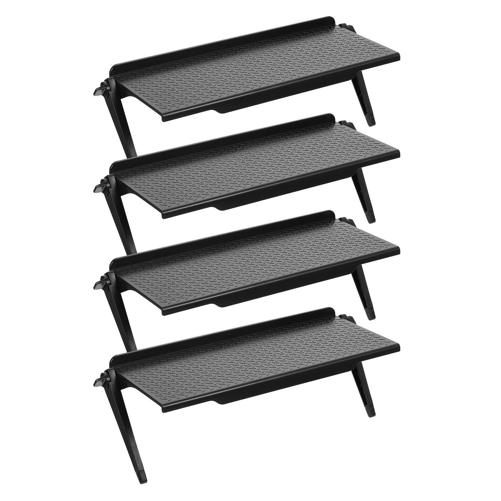 4 Buah Rak Aksesori TV Plastik - Gaming Accessories Stand ulasan dan harga