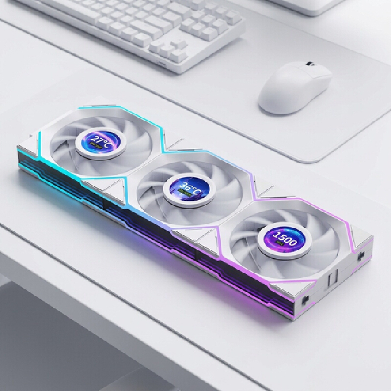 Kipas Casing 12Cm Layar Lcd Bi - Gaming Accessories Desktop ulasan dan harga