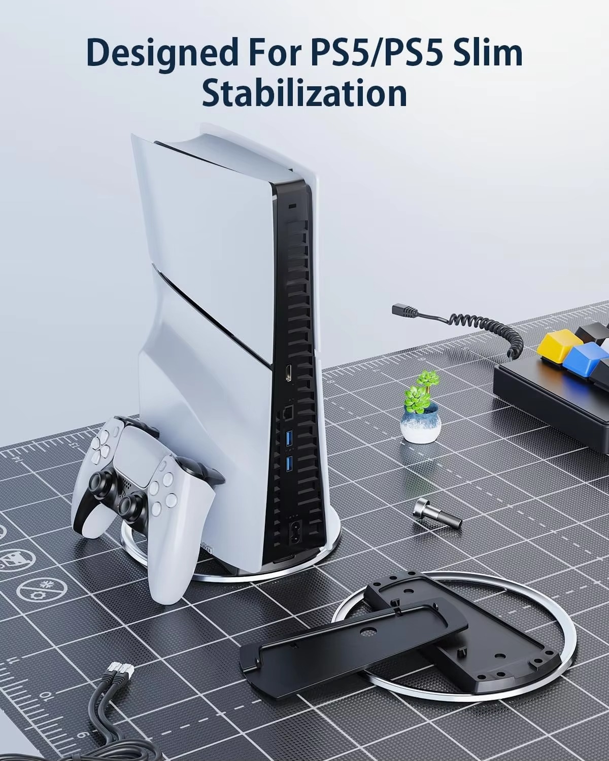 Dudukan Konsol Dudukan Logam B - Gaming Zone Accessories ulasan dan harga