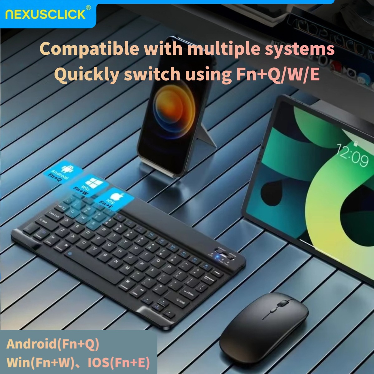 Keyboard Bluetooth Nirkabel Ne - Gaming Accessories Tablet ulasan dan harga