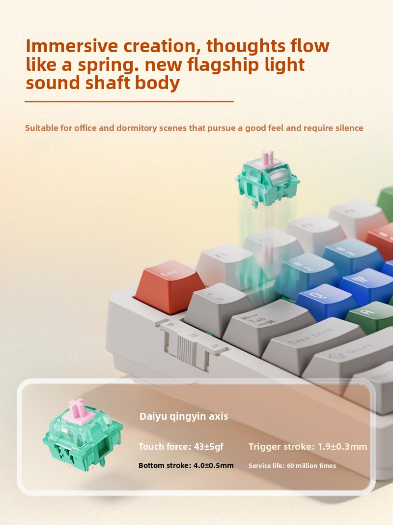 VGN V98Pro V3 Keyboard Mekanik - Gaming Accessories Brands ulasan dan harga